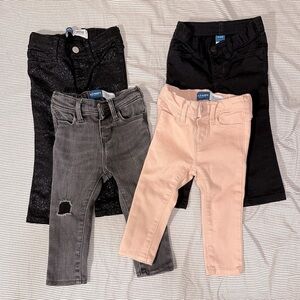 Old Navy 18-24M Toddler Rockstar Jeggings Bundle NWOT